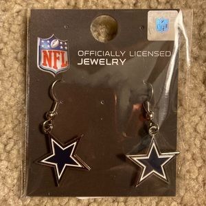 Dallas Cowboys Star pierced earrings